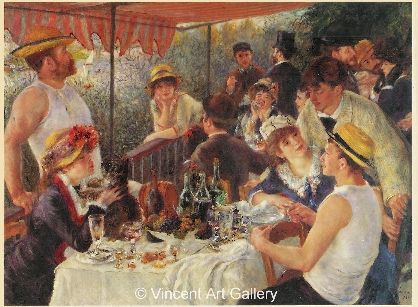 A199, RENOIR, The Canoeists' Luncheon